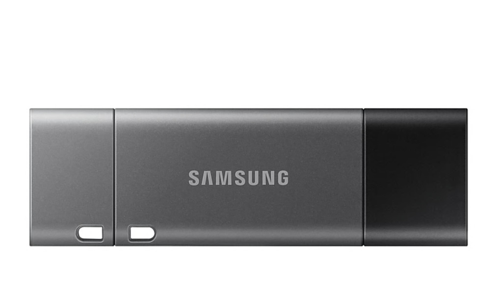 SAMSUNG Duo Plus USB-Stick, 128 GB, 300 MB/s, Grau