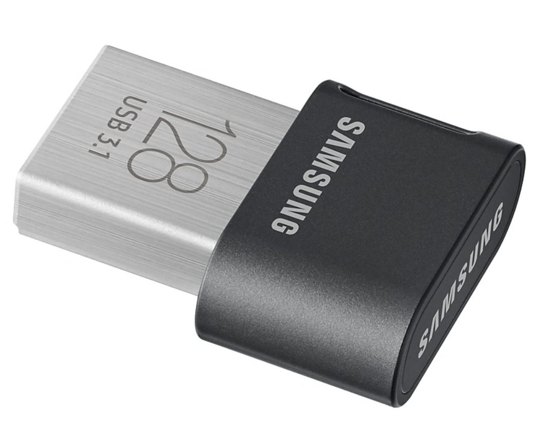 SAMSUNG Fit Plus USB-Stick, 128 GB, 300 MB/s, Grau