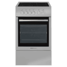 Elektrostandherd mit Glaskeramik Kochfeld HSC 51082 X