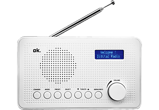 OK ORD 110 - Digitalradio (DAB+, FM, Weiss)