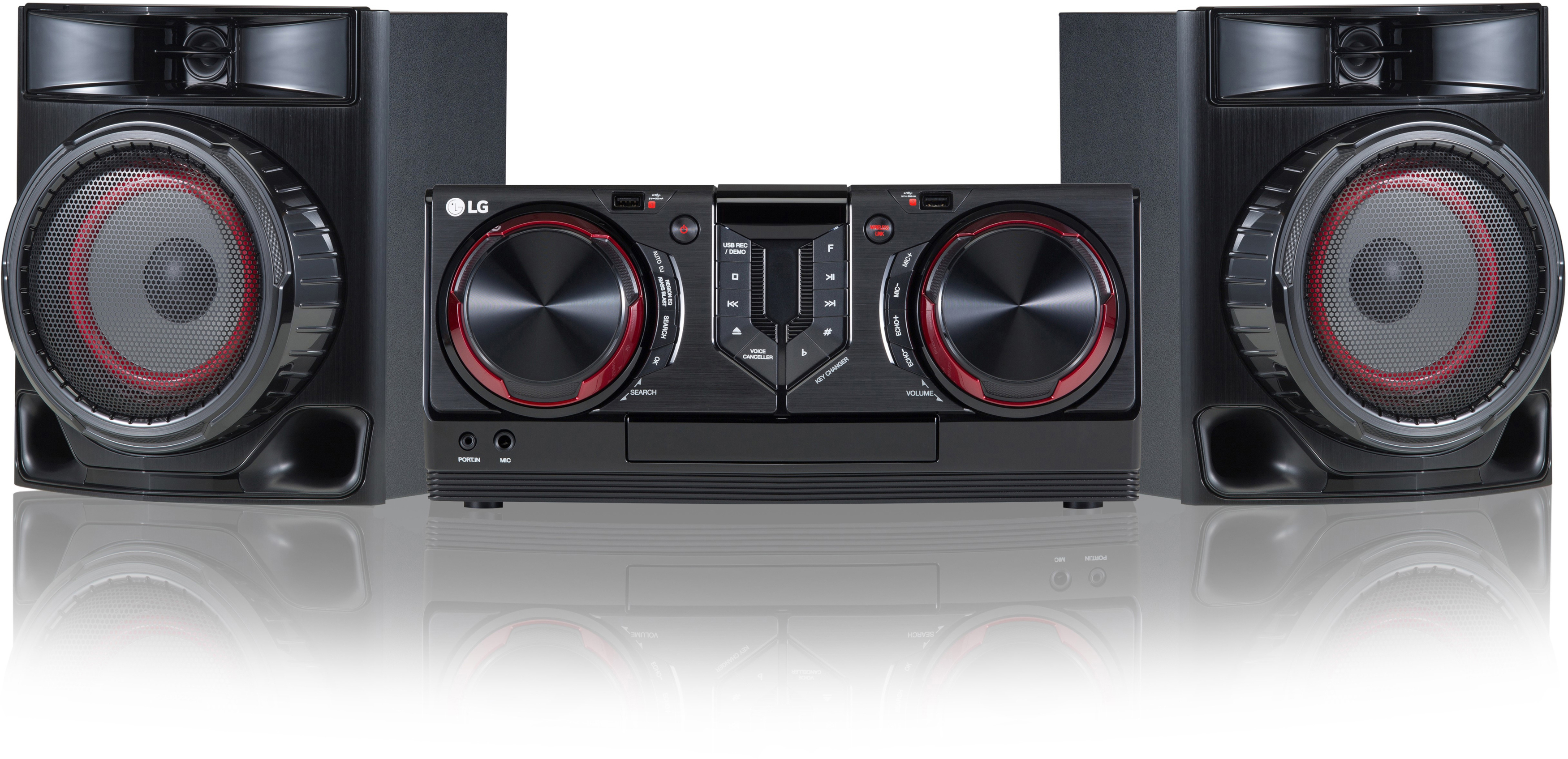 LG CJ44 Kompaktanlage (Schwarz)