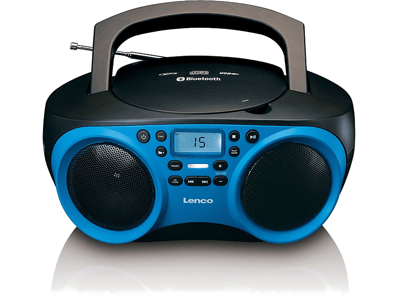 LENCO Bluetooth Radio / CD-speler Blauw (SCD-501Bu)