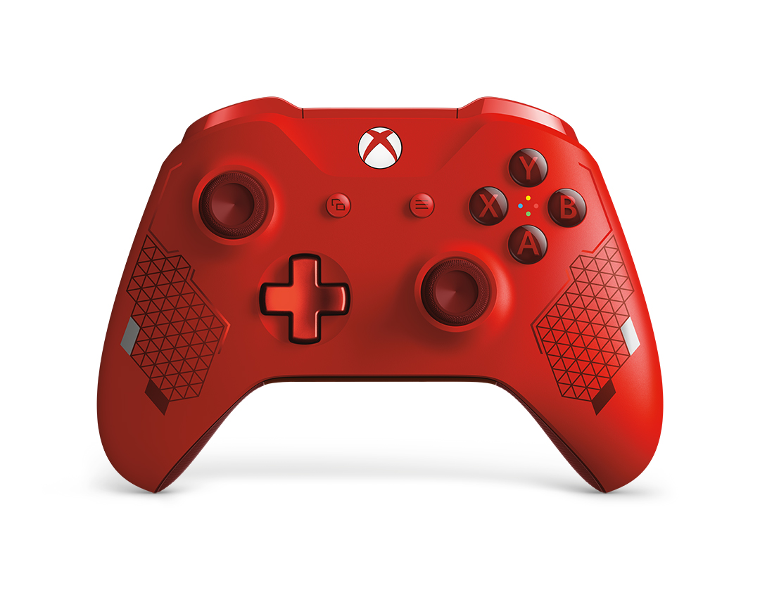 MICROSOFT Xbox Wireless Controller Sport Red SE Controller Rot für Xbox One, PC