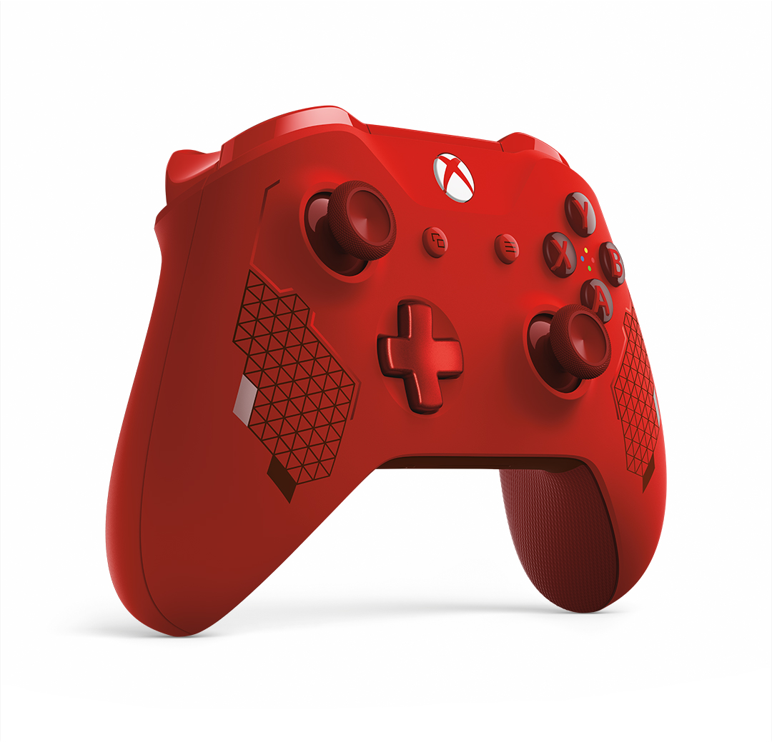 MICROSOFT Xbox Wireless Controller Sport Red SE Controller Rot für Xbox One, PC