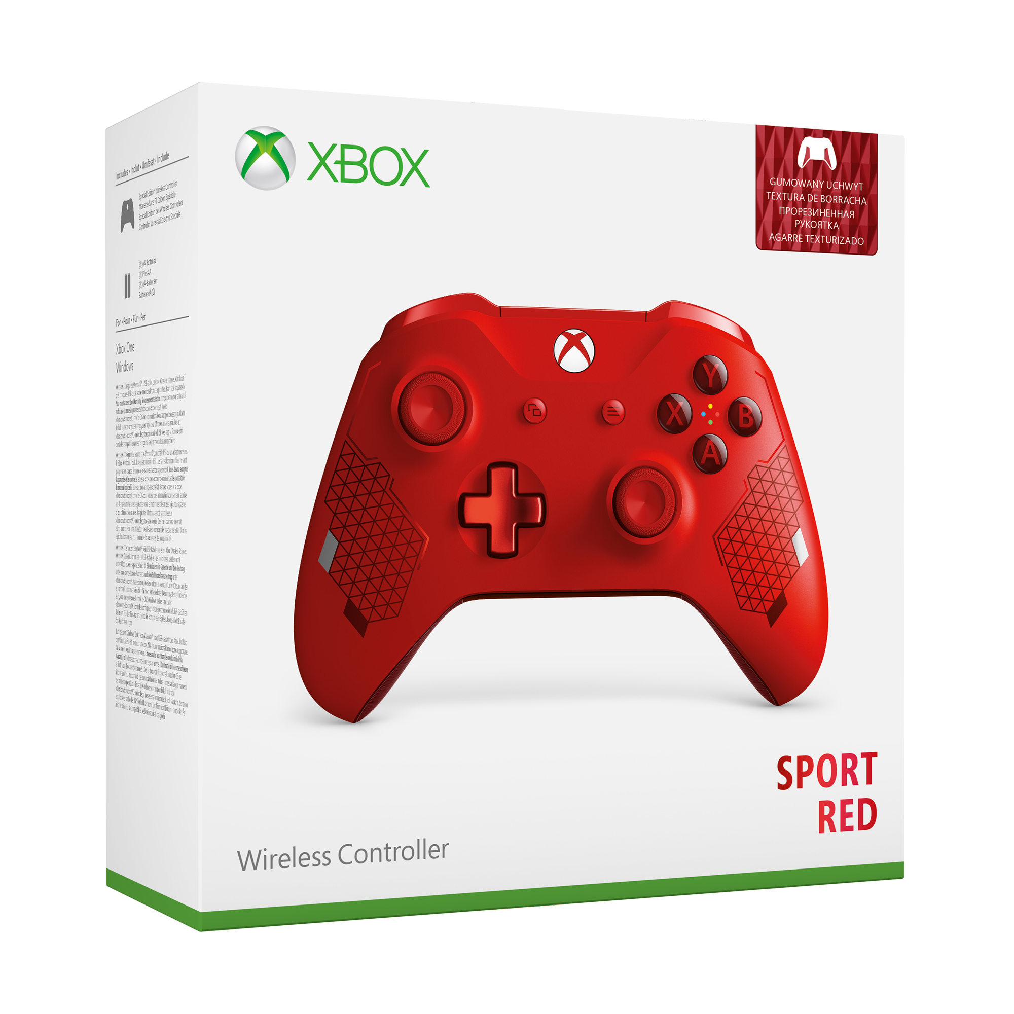 MICROSOFT Xbox Wireless Controller Sport Red SE Controller Rot für Xbox One, PC