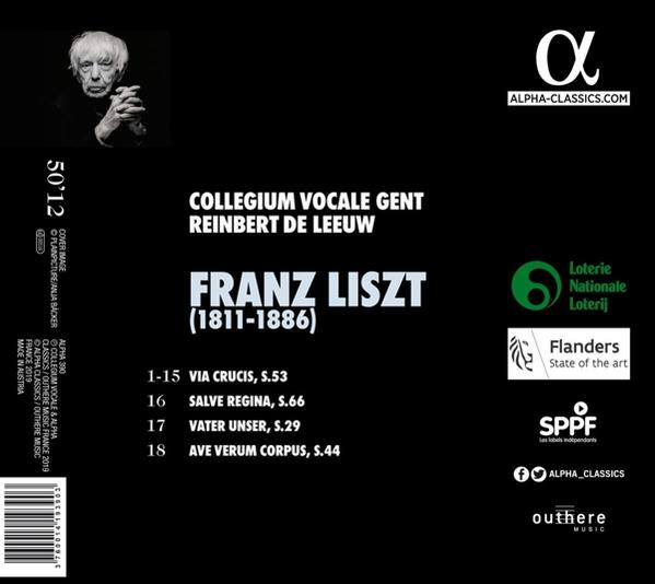CD-Cover mit schwarzem Hintergrund und weißem Text. Enthält ein Bild eines Mannes.