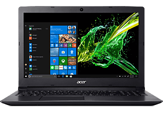 ACER Aspire 3 (A315-53-35VF), Notebook mit 15,6 Zoll Display, Intel® Core™ i3 Prozessor, 4 GB RAM, 256 GB SSD, Intel® HD-Grafik 620, Schwarz
