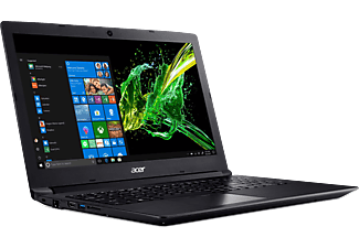 ACER Aspire 3 (A315-53-35VF), Notebook mit 15,6 Zoll Display, Intel® Core™ i3 Prozessor, 4 GB RAM, 256 GB SSD, Intel® HD-Grafik 620, Schwarz
