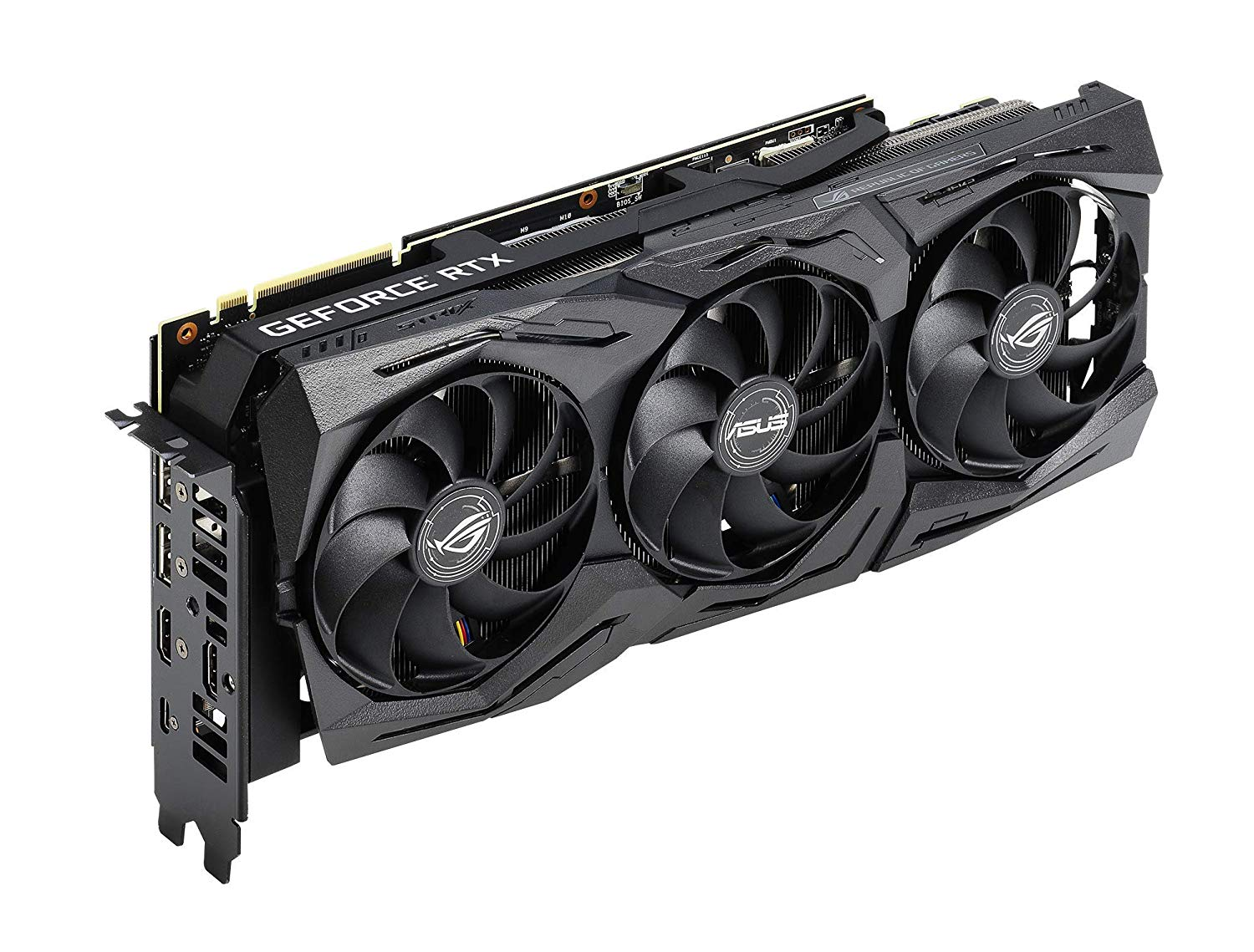 Tarjeta gráfica - ASUS GeForce ROG STRIX RTX2080 O8G, 8 GB, GDDR6, Nvidia Turing