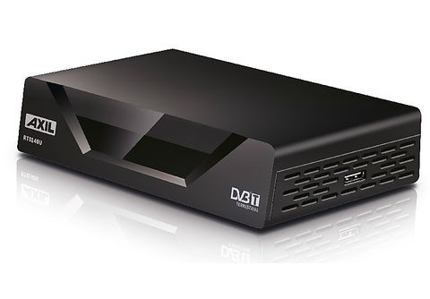 Receptor TDT - Axil RT 140 U, USB, Euroconector, DVB-T2 (TDT2)