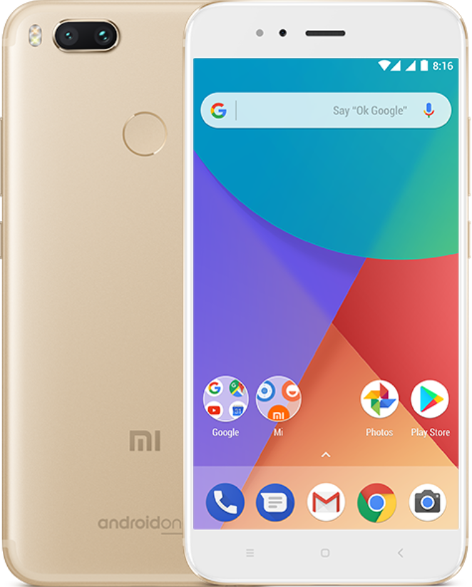 XIAOMI Mi A1 64 GB Gold Dual SIM