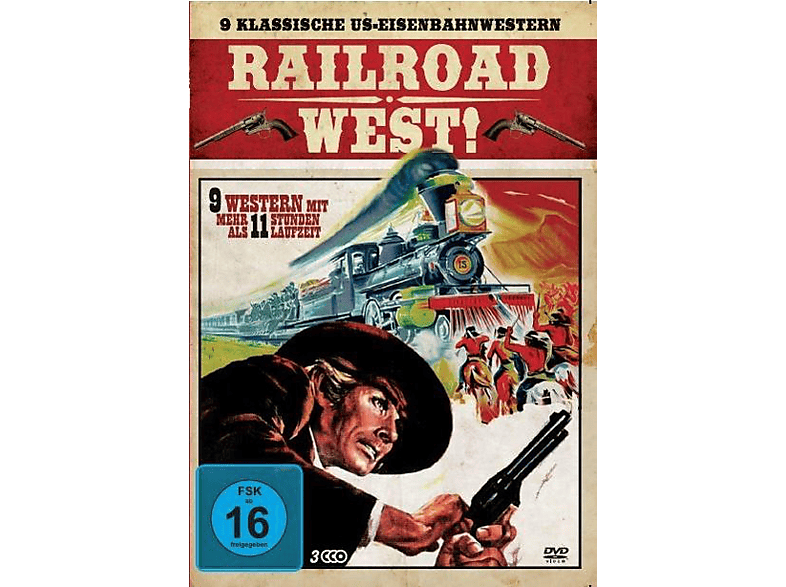 Railroad West Box DVD