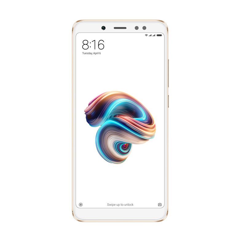 Móvil - Xiaomi Redmi Note 5, Oro, 64 GB, 4 GB RAM, 5.99", Snapdragon 638, 4000 mAh, Android