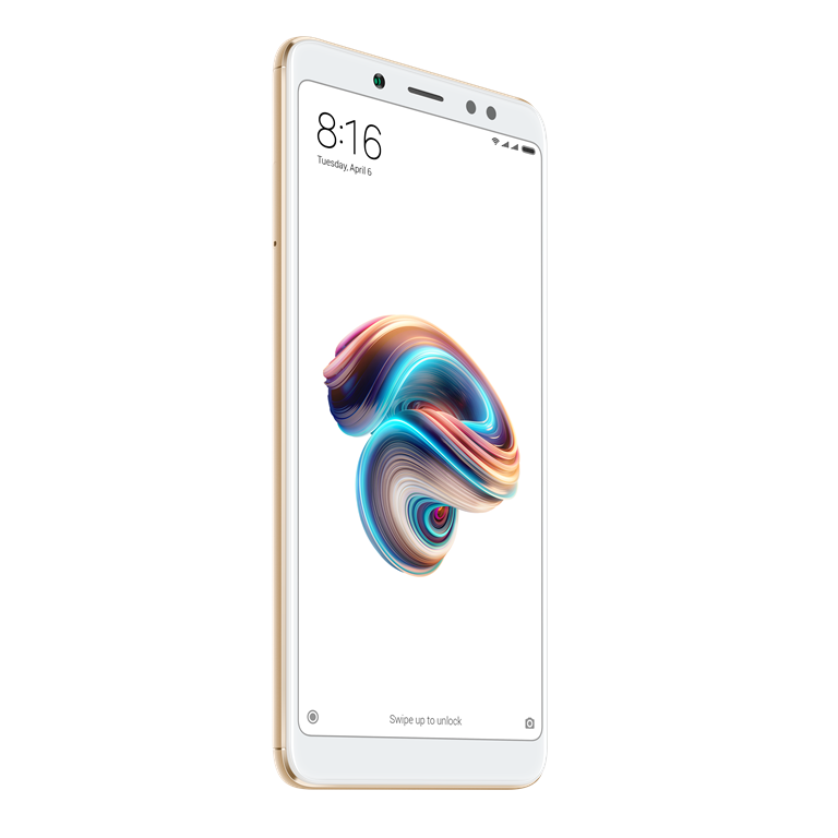 Móvil - Xiaomi Redmi Note 5, Oro, 64 GB, 4 GB RAM, 5.99", Snapdragon 638, 4000 mAh, Android