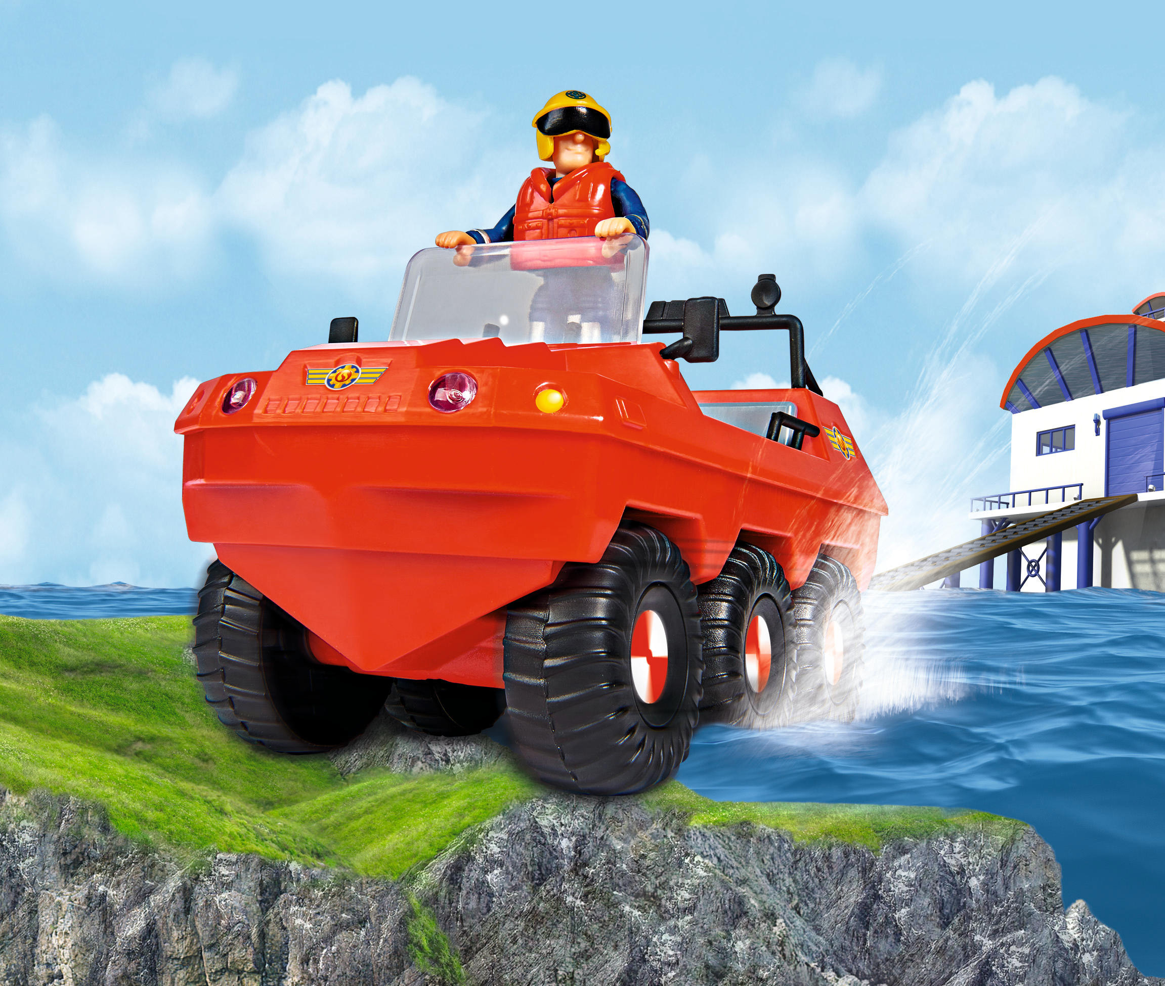 SIMBA TOYS Feuerwehrmann Sam Hyrdus Spielzeug Hydrus Mehrfarbig
