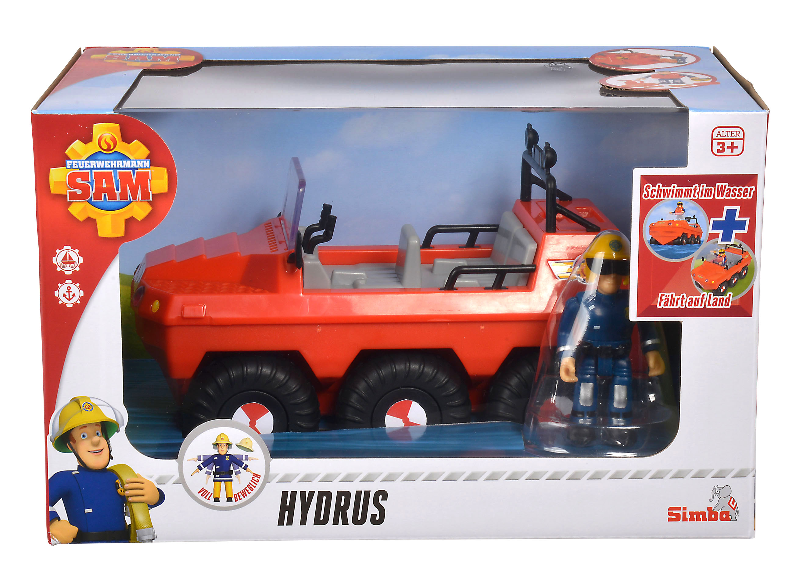 SIMBA TOYS Feuerwehrmann Sam Hyrdus Spielzeug Hydrus Mehrfarbig