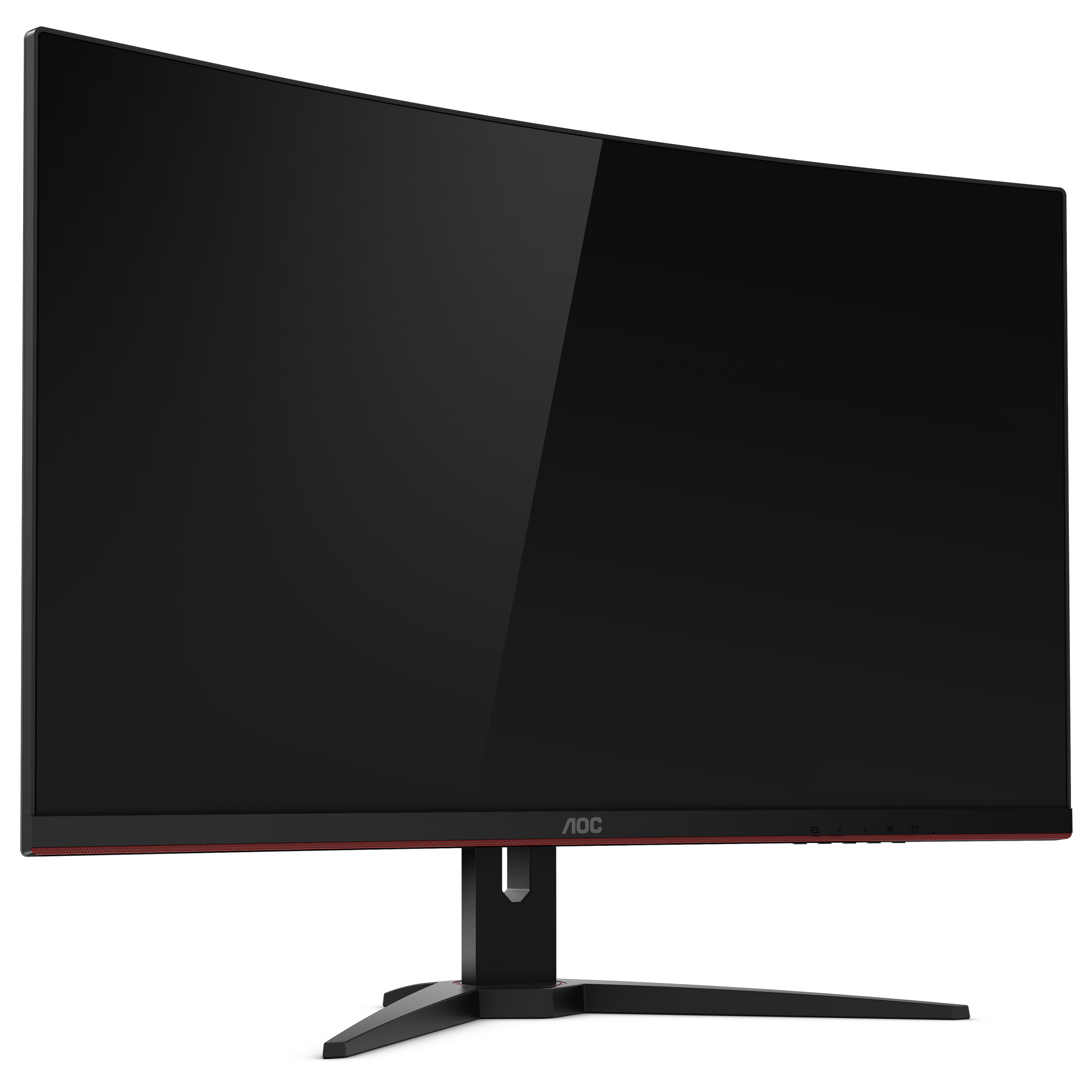 AOC Gaming Monitor CQ32G1, 31.5 Zoll, schwarz 31,5 Zoll Gaming Monitor, QHD, 1 ms Reaktionszeit, 300 cd/m², 144 Hz, Schwarz