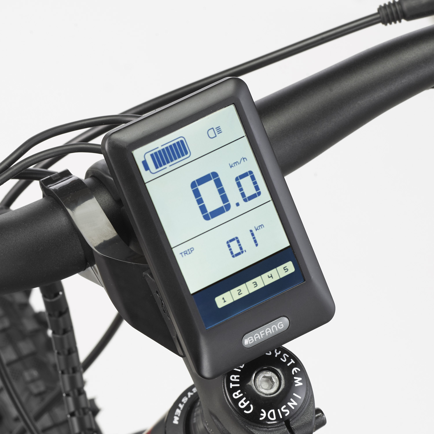 FISCHER EM 1726 Mountainbike (Laufradgröße: 27,5 Zoll, Rahmenhöhe: 27,5 cm, Unisex-Rad, 422 Wh, Signalschwarz matt)