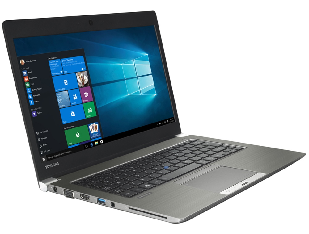 Portátil - Toshiba Portégé Z30-C-10W, 13.3", Intel® Core i5-6200U, 8GB de RAM, SSD de 256GB