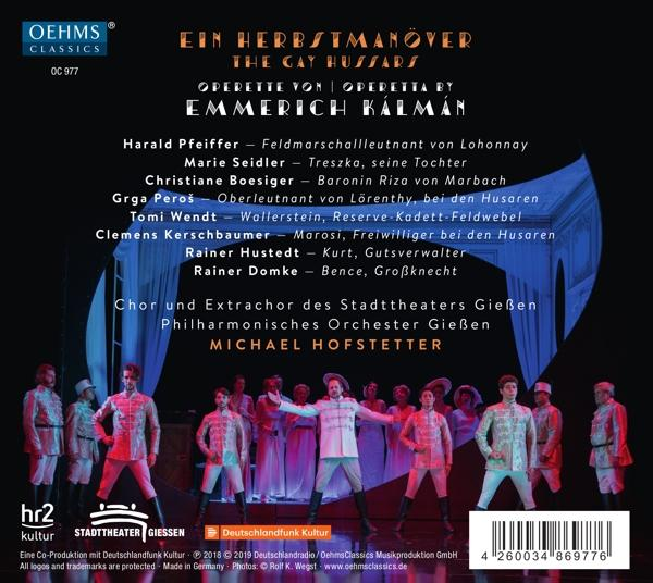 Michael Hofstetter, Philharmonisches Orchester Giessen - Ein Herbstmanöver  - (CD)