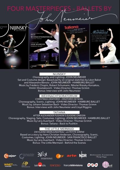 Hamburg Ballet/San Francisco John - Neumeier (Blu-ray) Ballet Collection 