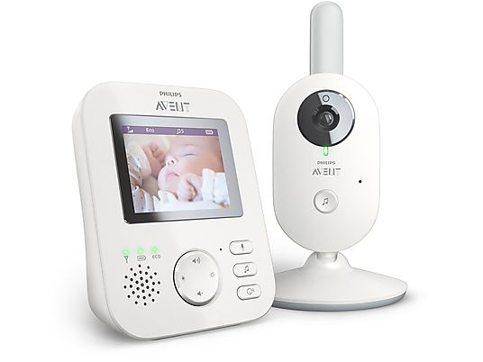 PHILIPS AVENT SCD833/26 - Babyphone (Bianco)