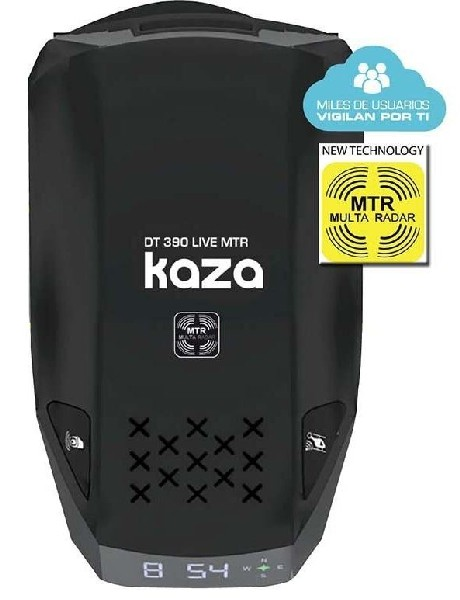 Avisador de radares - Kaza dt 390 live mtr, Radares internacionales