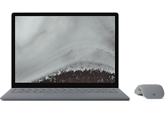 MICROSOFT Surface Laptop 2 - Notebook (13.5 ", 256 GB SSD, Platin Grau)