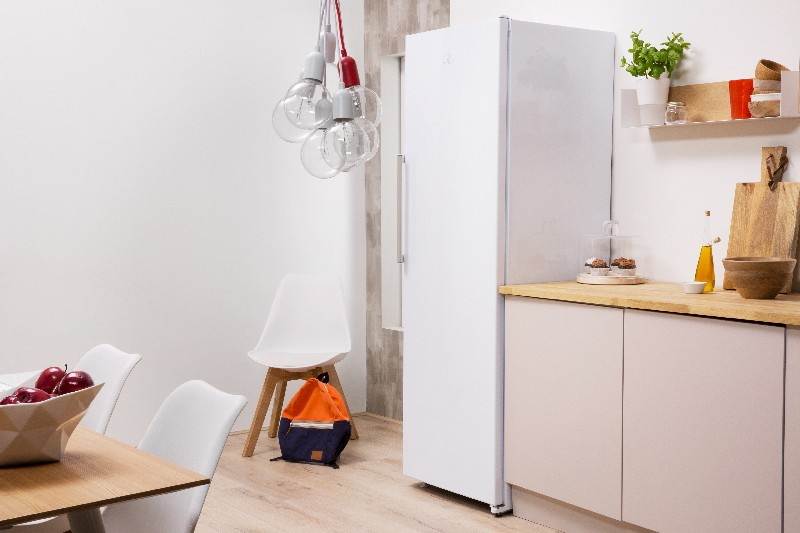 Frigorífico una puerta - Indesit SI8 1Q WD, 187 cm, 369 L, A+, Blanco
