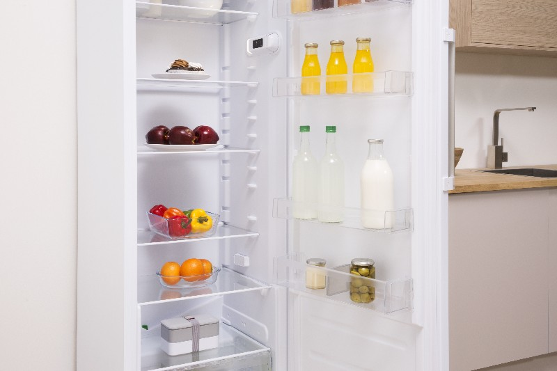 Frigorífico una puerta - Indesit SI8 1Q WD, 187 cm, 369 L, A+, Blanco