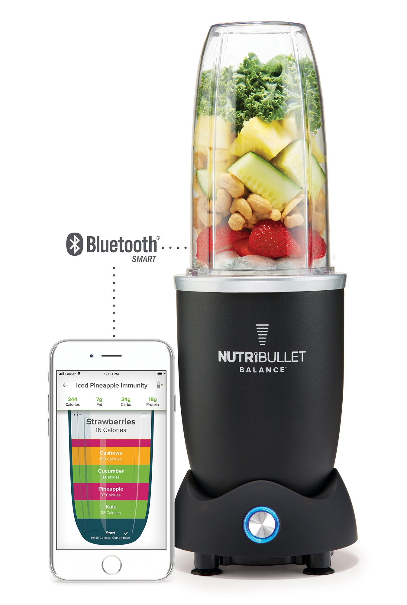 NUTRIBULLET Balance (zwart 9-delig 1200W)