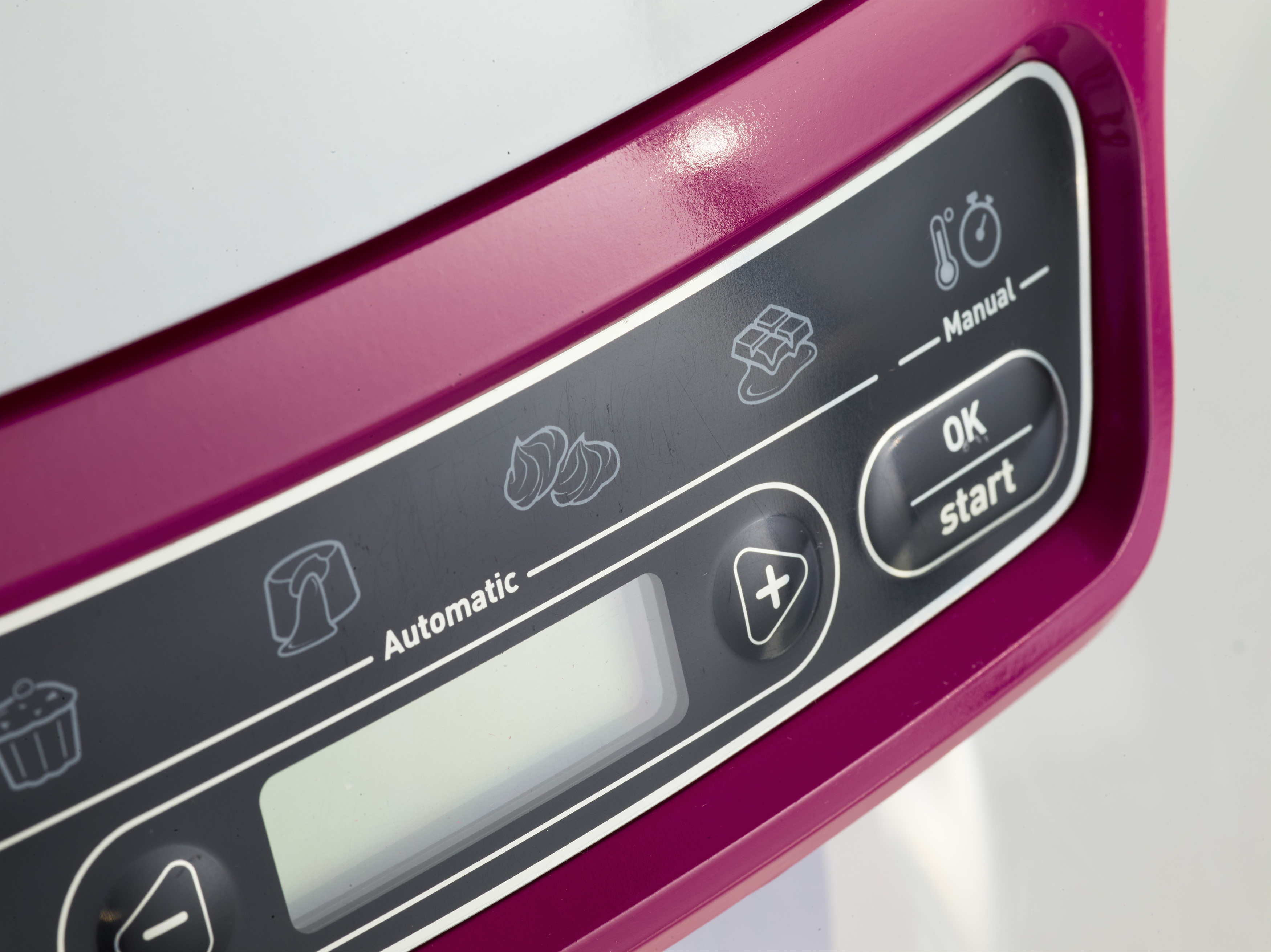 TEFAL KD8018 Cake Factory Kuchenbackautomat Weiß/Pink