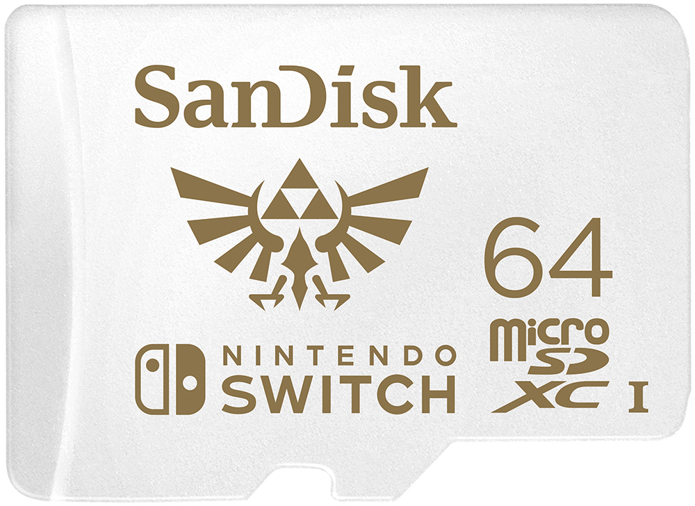 SANDISK microSDXC™, Speicherkarte für GB, Nintendo 64 Weiß Switch