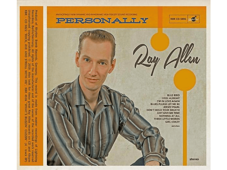 Ray Allen - Personally (CD) 