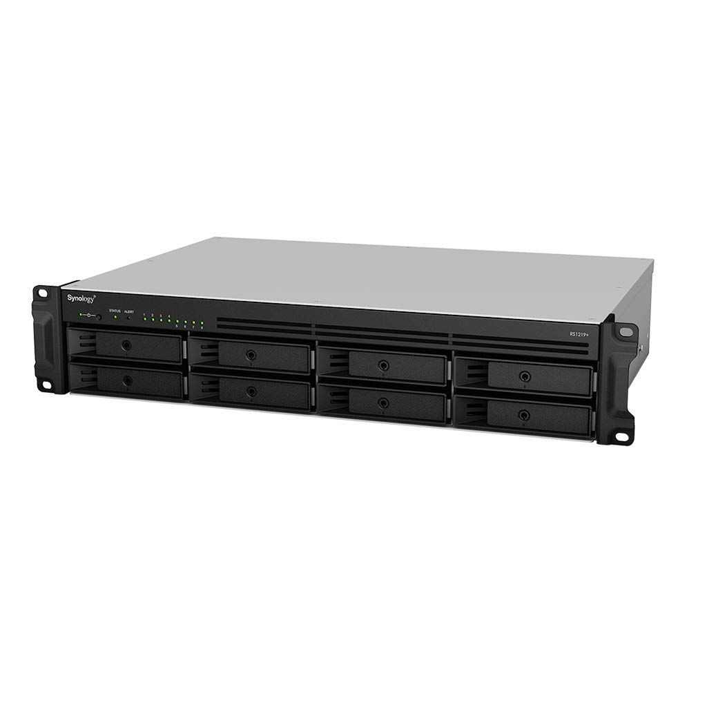 Servidor NAS - SYNOLOGY RS1219+ 2U 8 BAY, 2.4 GHZ, QC.