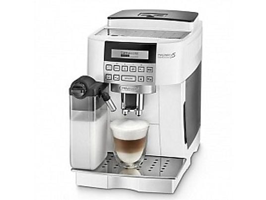 Cafetera superautomática - De Longhi ECAM22.360.W, 1450W, 15 bares, Blanco