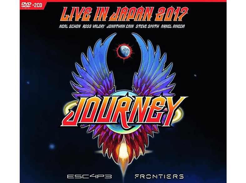 Journey - Escape & Frontiers Live In Japan CD + DVD Video