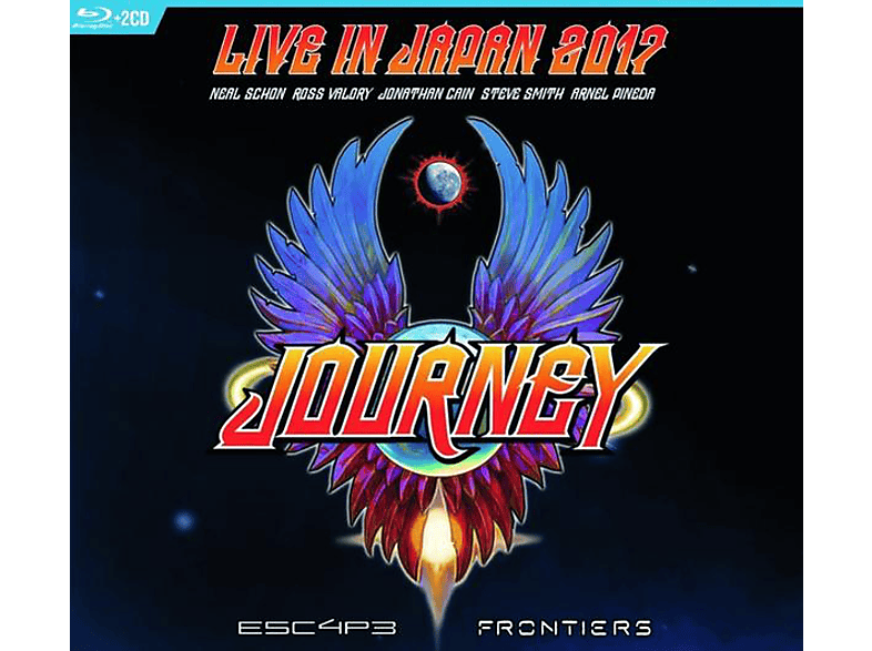 Journey - Escape & Frontiers Live In Japan CD + Blu-Ray Disc