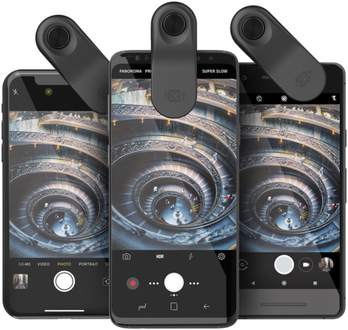 OLLOCLIP Multi-Device - Kameralinse (Schwarz)