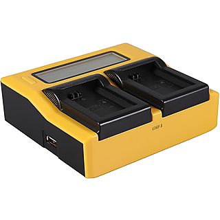 PATONA 7580 Dual - Chargeur (Noir/Jaune)