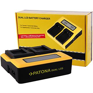 PATONA 7645 Dual - Caricatore (Nero/Giallo)