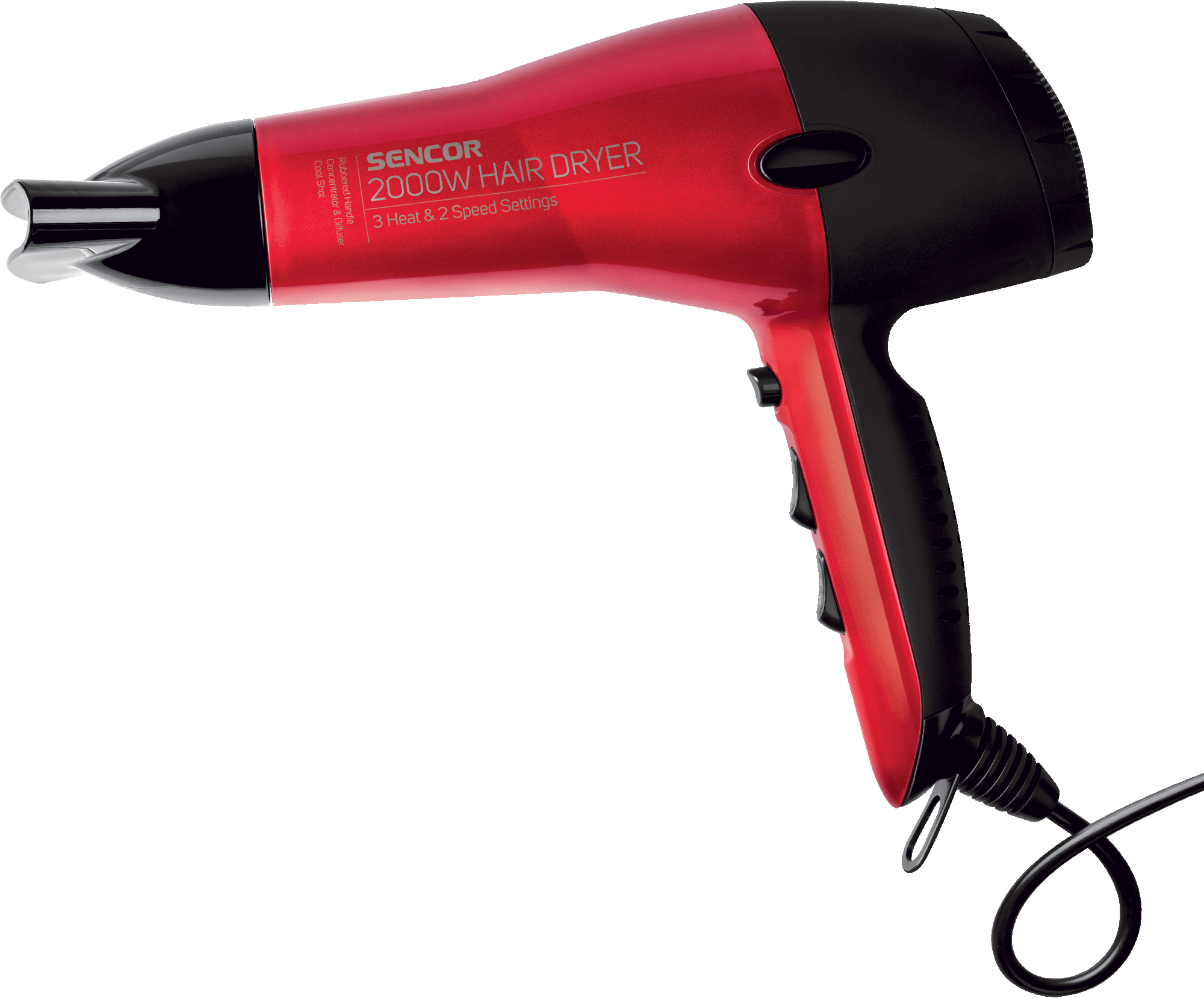 SENCOR SHD 6701RD Hajszárító, piros