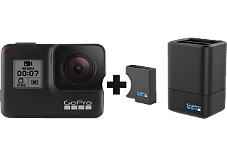 GOPRO HERO +  Double chargeur - Caméra d'action Noir