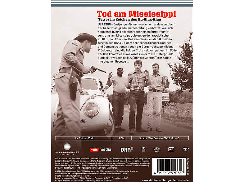 Thumbnail - Tod am Mississippi DVD