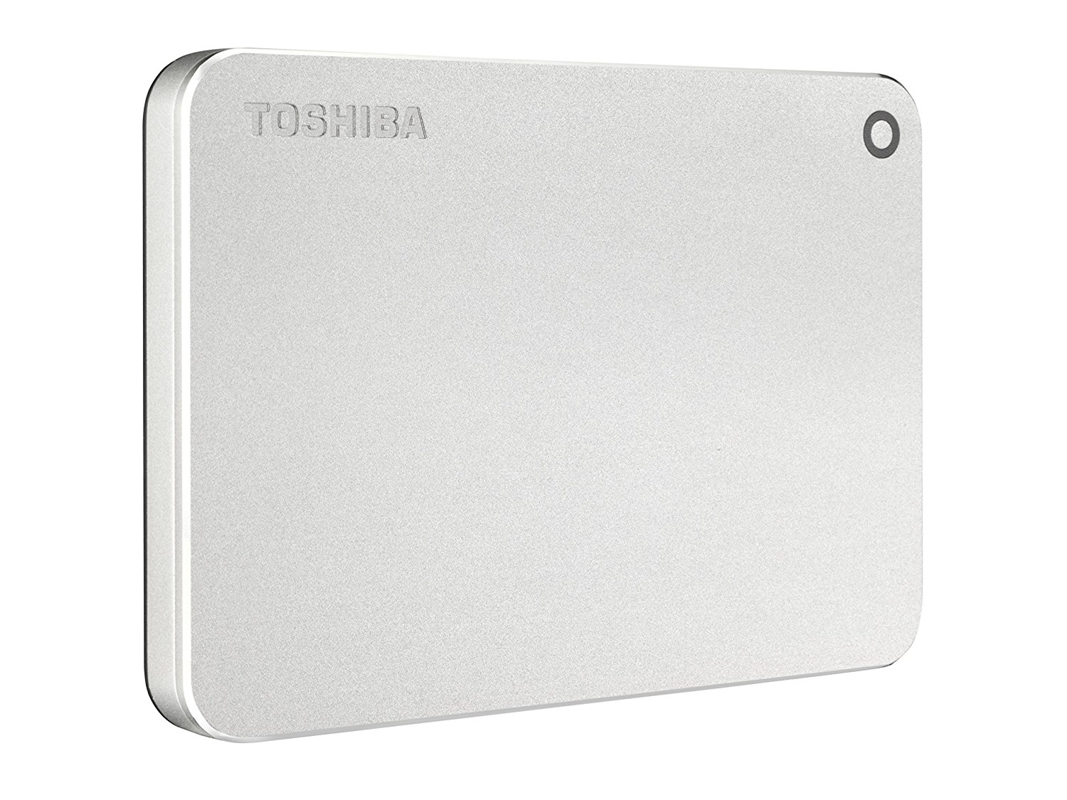 TOSHIBA Canvio Premium Festplatte, 4 TB HDD, 2,5 Zoll, extern, Silber Metallic