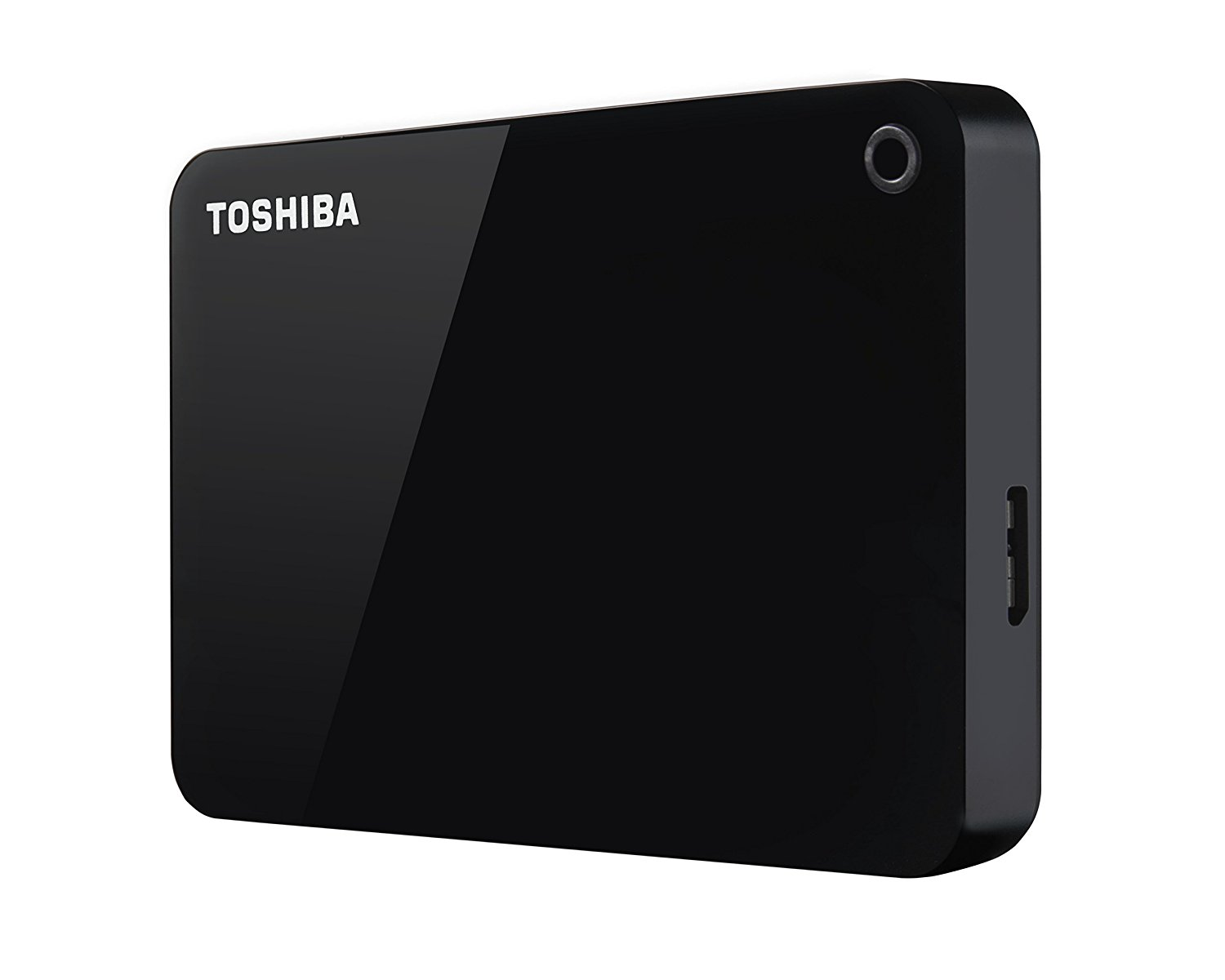 TOSHIBA Canvio Advance Festplatte, 4 TB HDD, 2,5 Zoll, extern, Schwarz