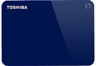 TOSHIBA Canvio Advance - Disco rigido (HDD, 4 TB, Blu)
