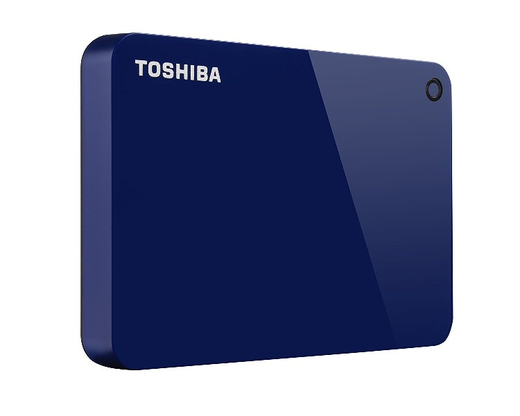 Disco duro 1 TB - Toshiba Canvio Advance, 1 TB, 2.5", USB 3.0, Azul