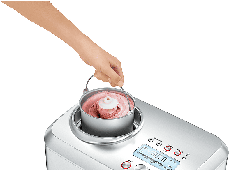 Sage SCI600BSS2EEU1The Smart Scoop Eismaschine (200 Watt, 1 l, Silber) — Foto 2 von 5