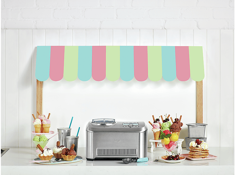 Sage SCI600BSS2EEU1The Smart Scoop Eismaschine (200 Watt, 1 l, Silber) — Foto 3 von 5